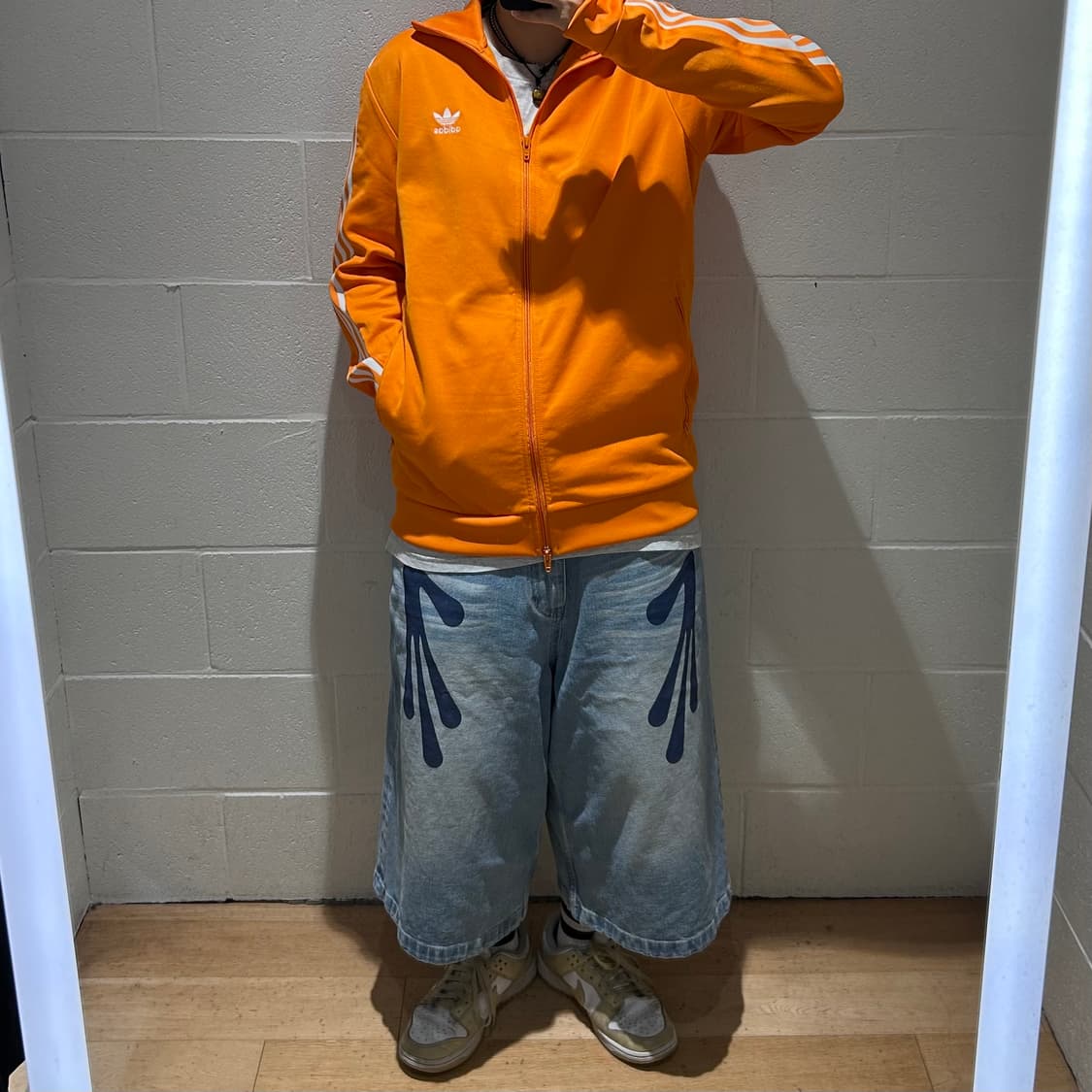 Adidas Firebird 2 zipper Jersey(Orange) 상품이미지5