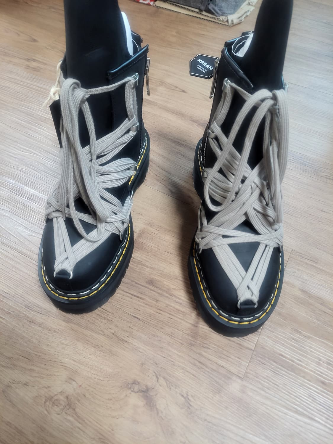 닥터마틴 릭오웬스 uk7 새제품 상품이미지3