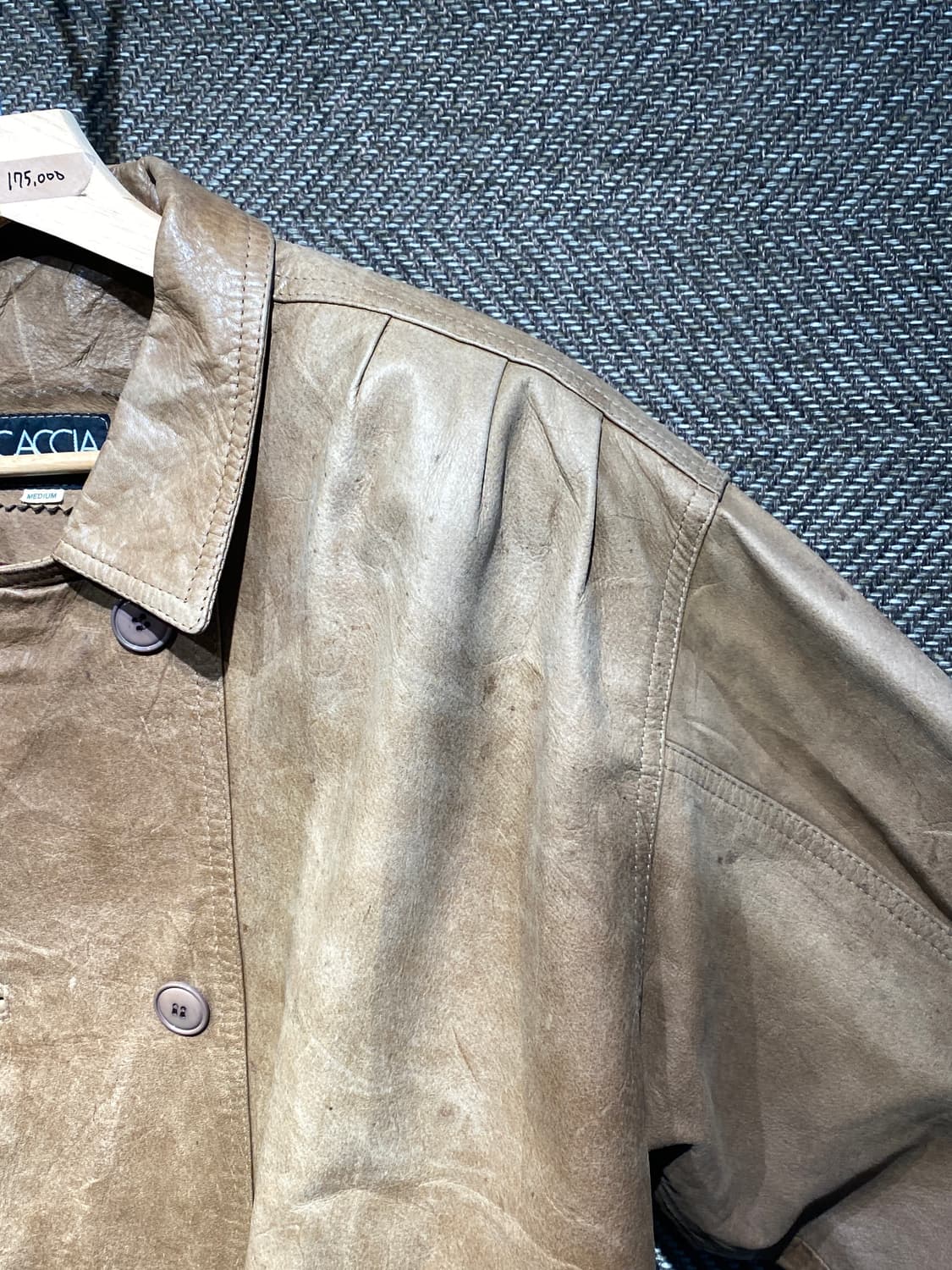 CACCIA 레더 카코트 상품이미지9