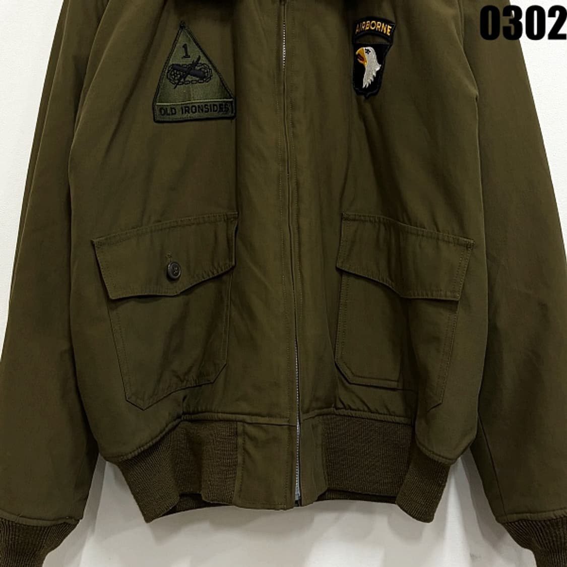 미군 U.S. ARMY B-10 플라이트 자켓 44 L 0302 상품이미지4