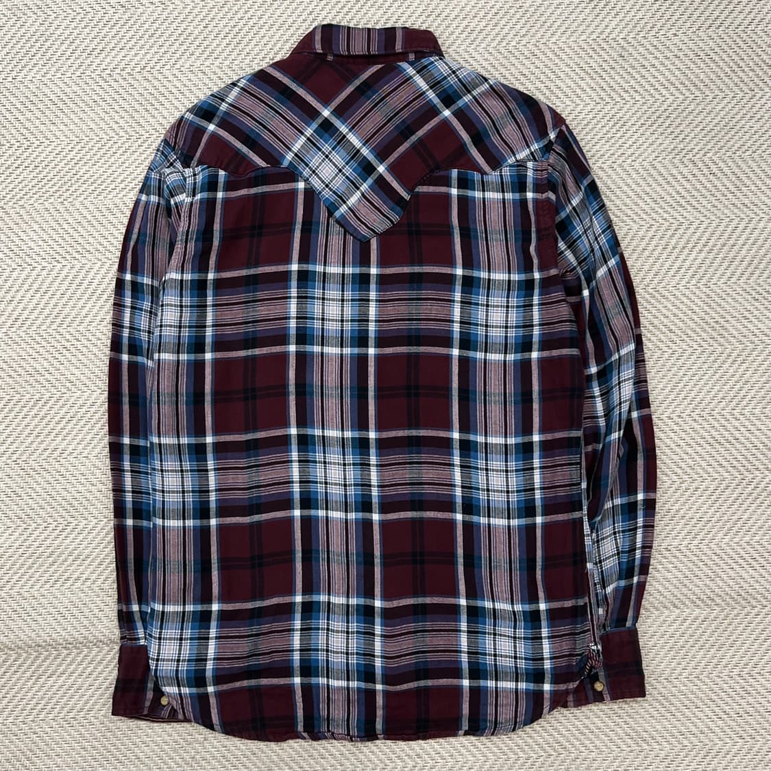 랭글러 웨스턴 체크 셔츠 r2744 상품이미지2