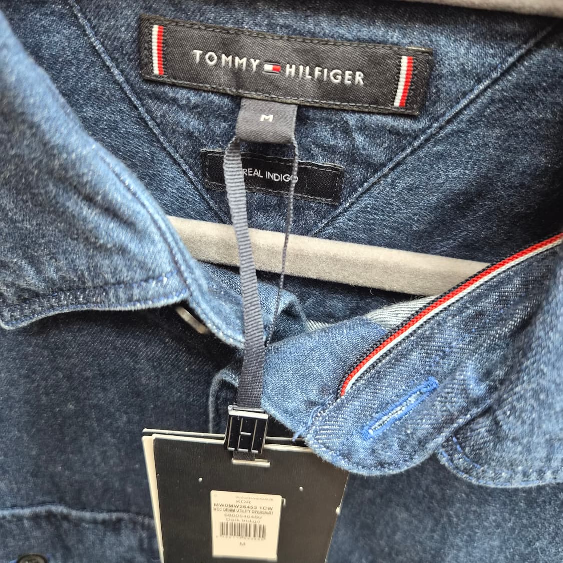 타미힐피거 인디고 데님셔츠 상품이미지2