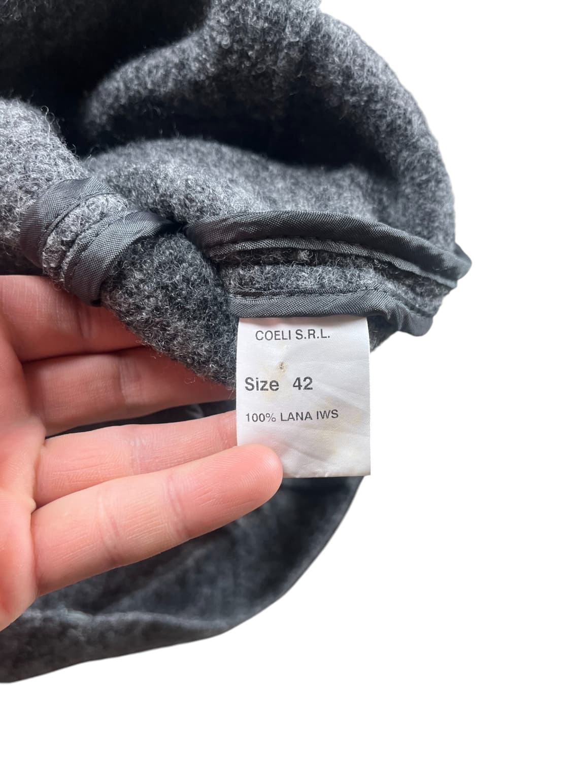 Vintage (maede in Italy) 울 자켓  상품이미지5