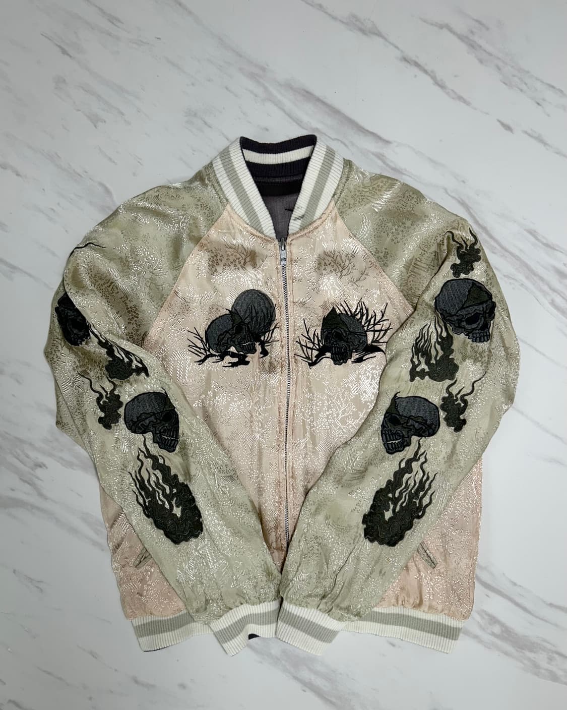 Japanese Classic Script 스카쟌 sizeM 90~00s 상품이미지6