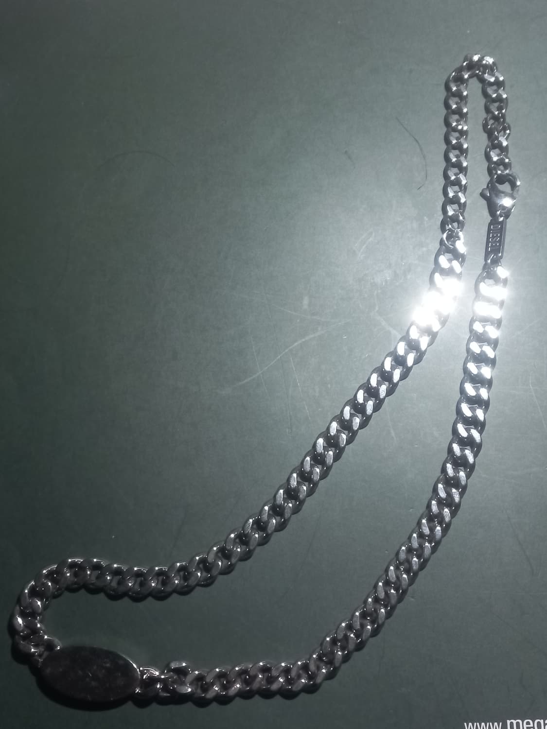 D 로고 체인 목걸이 상품이미지2