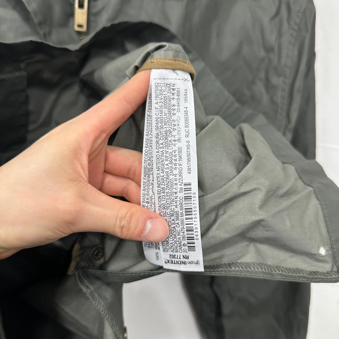 자라 헌팅자켓 상품이미지4