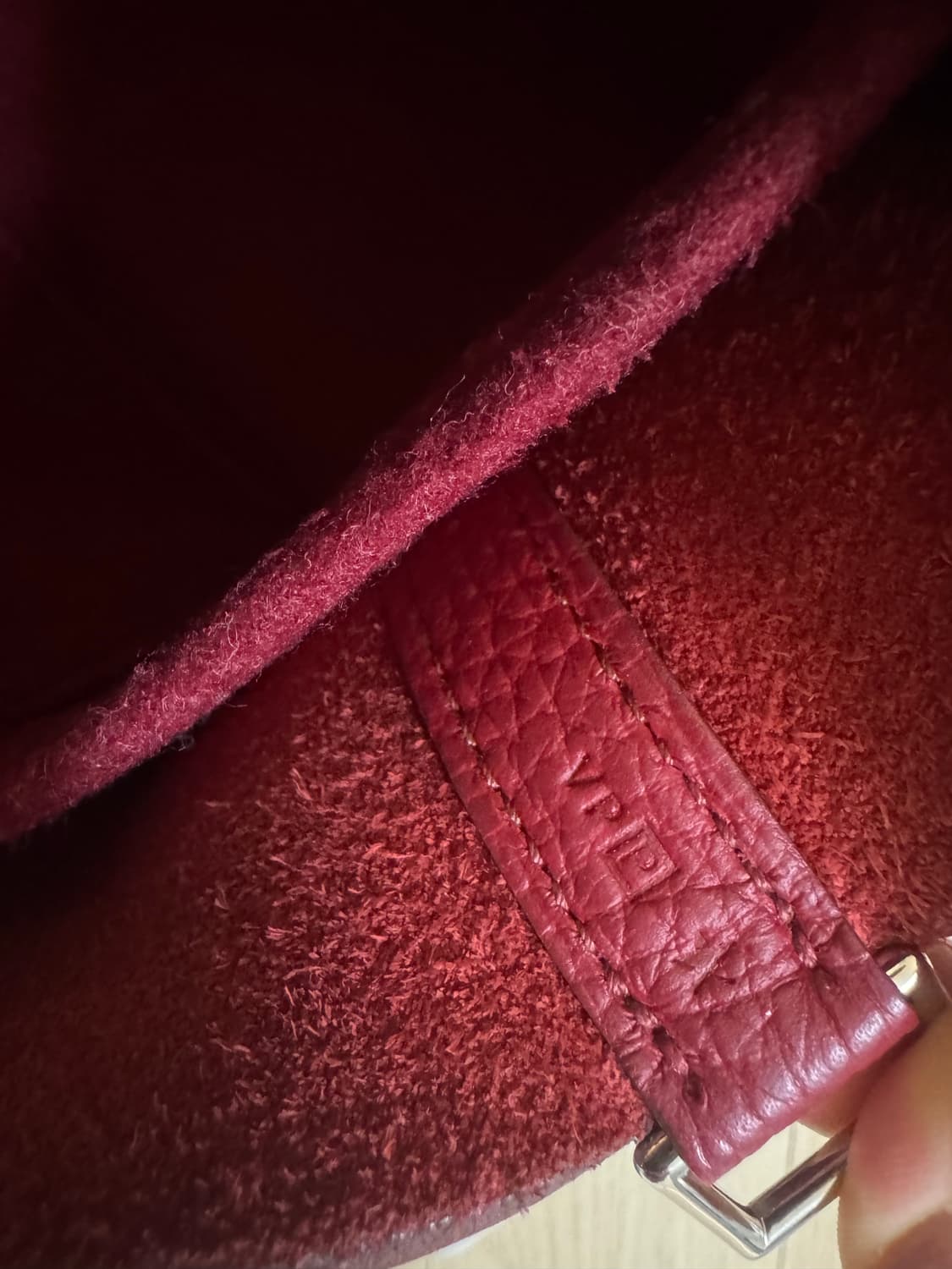 에르메스 피코탄18 루비스 백 버건디 상품이미지3