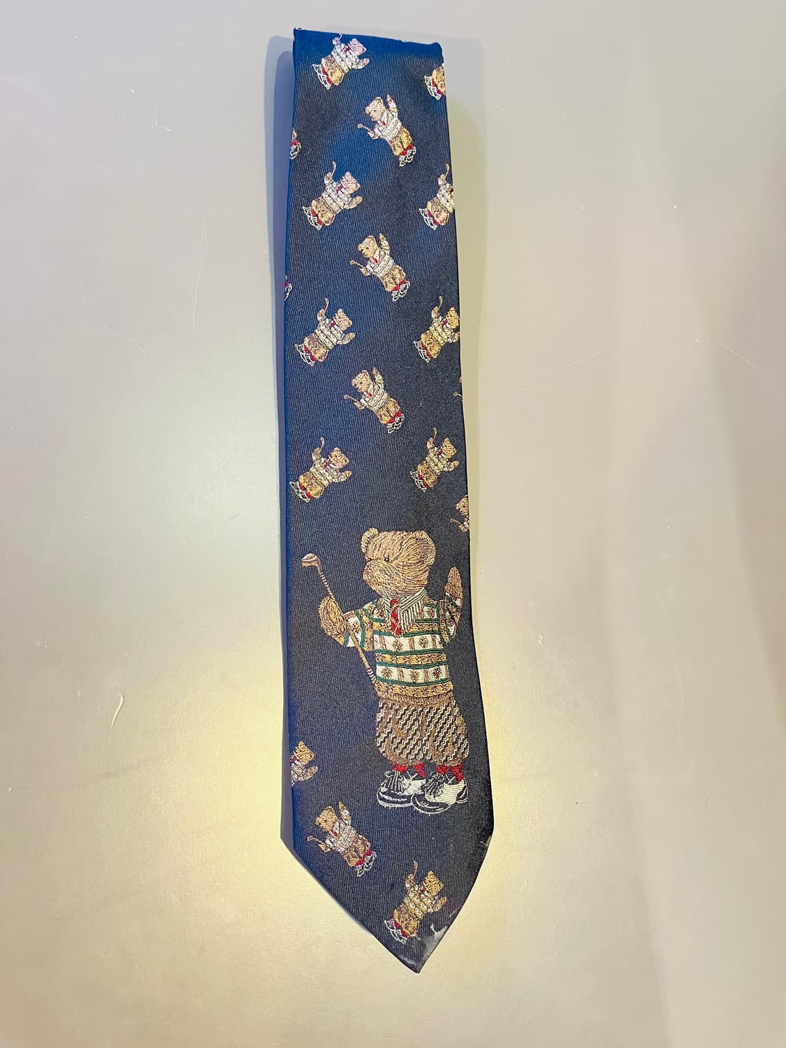 폴로 랄프로렌 폴로베어 실크 넥타이(일본제) 상품이미지1