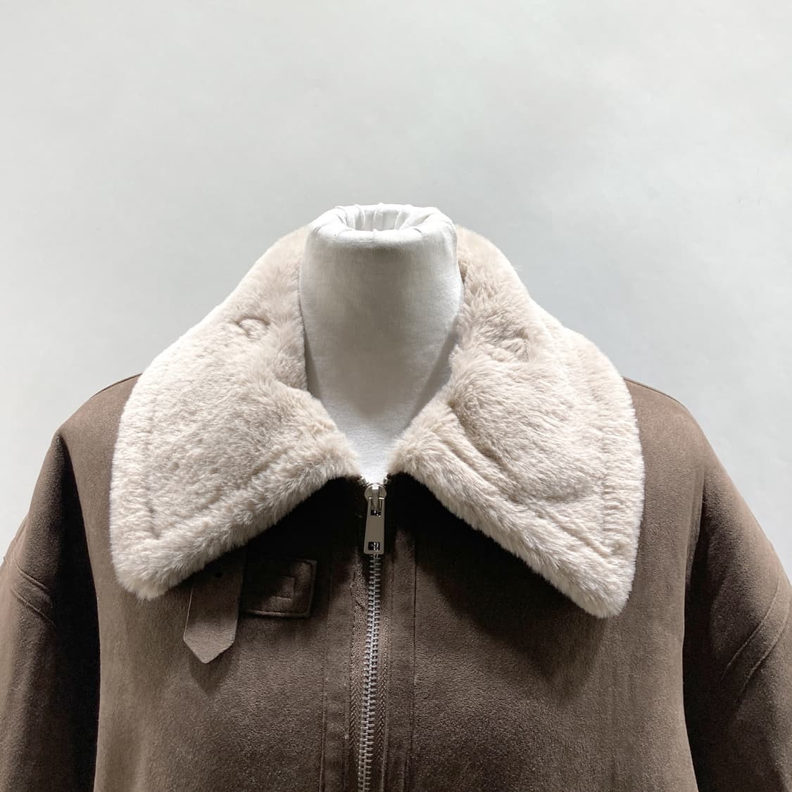 rami j hani 여성 무스탕자켓 브라운 F  상품이미지2