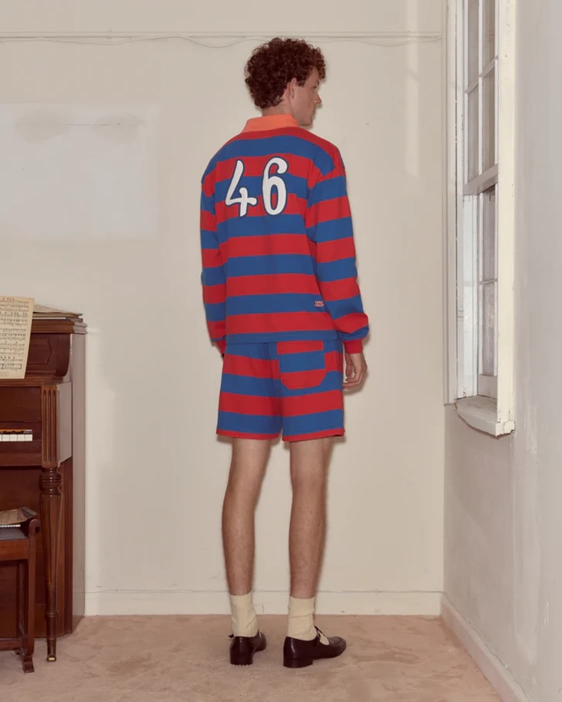 [M,L,XL]보디 BODE 25fw Clubhouse Rugby 폴로티 상품이미지2
