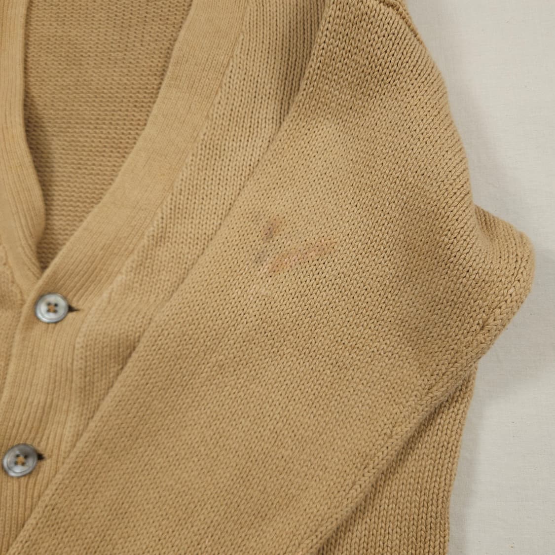 XL(105)폴로 랄프로렌 코튼 가디건 오트밀컬러 상품이미지8