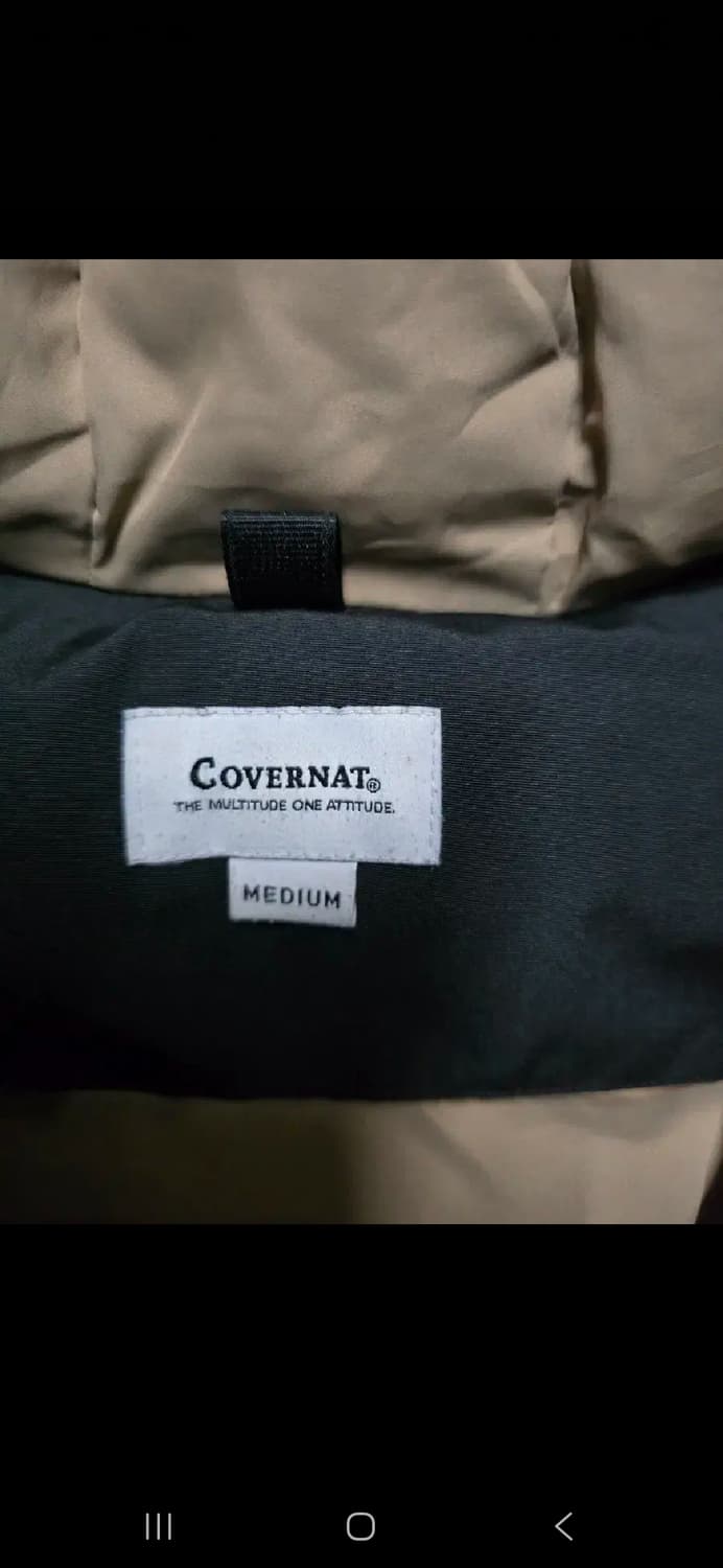 커버낫 덕다운남자 패딩점퍼 싸이즈95m 상품이미지2