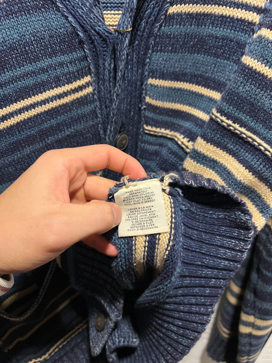 [L]폴로 데님앤서플라이 네이티브 스트라이프 가디건 상품이미지6