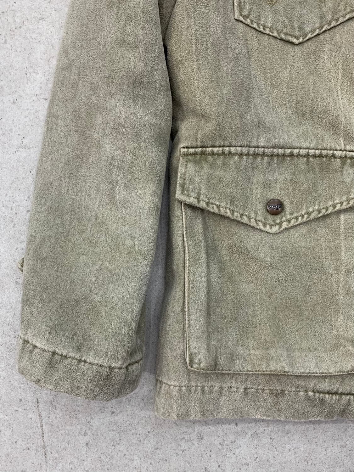 Wrangler 랭글러 스웨이드 쉐르파 자켓 상품이미지3