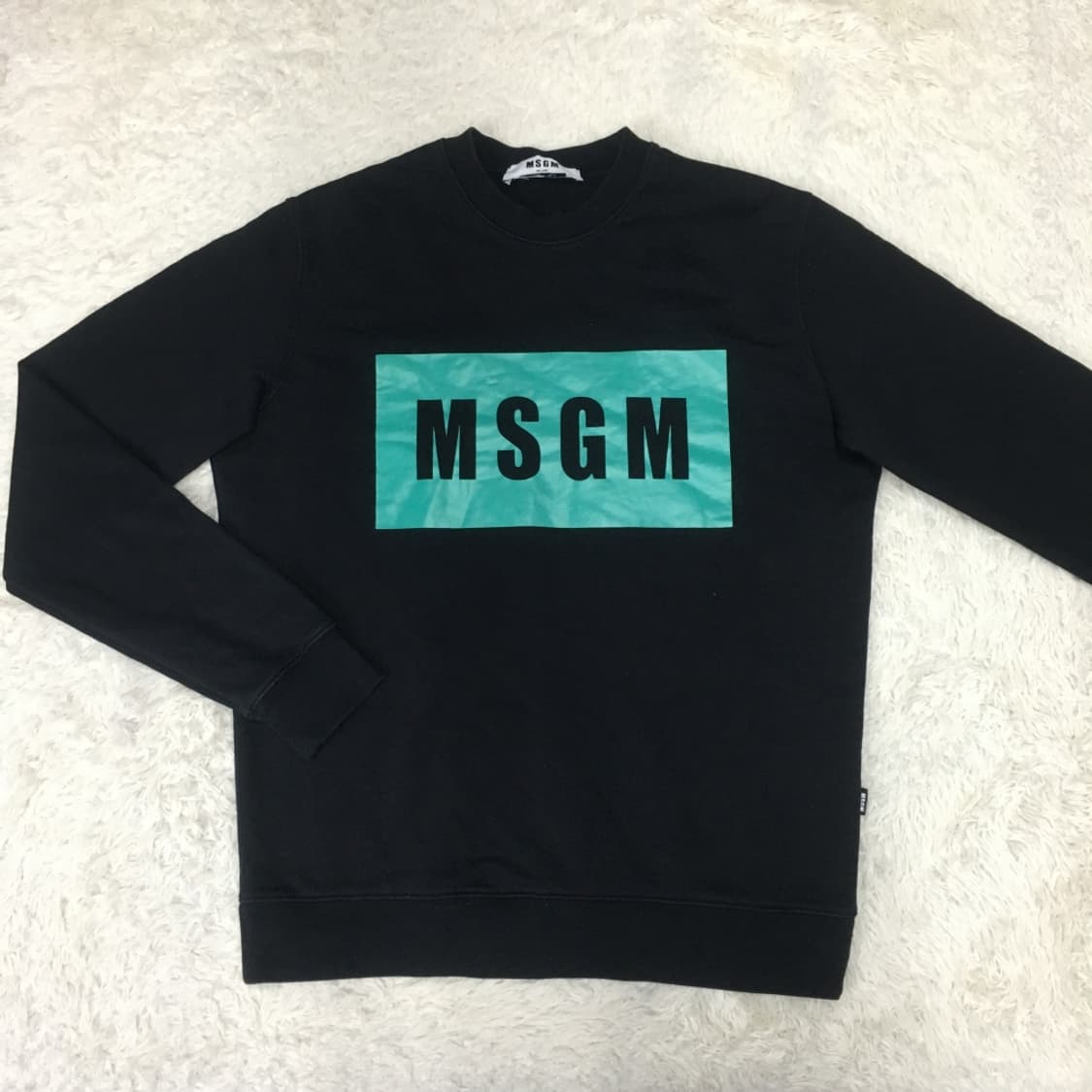 MSGM 여성 빅로고 맨투맨 CC27 상품이미지1