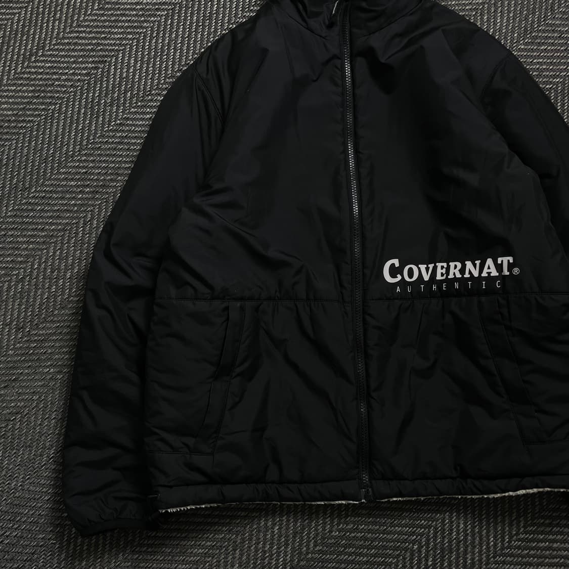 커버낫 빅로고 리버시블 플리스 자켓o 4526 상품이미지7