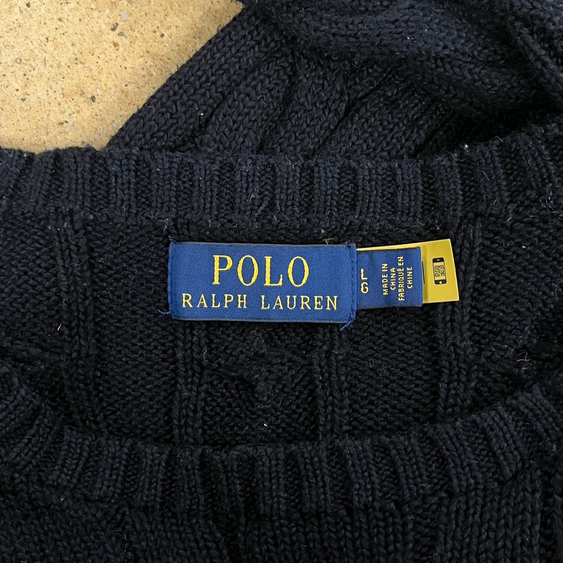 폴로 랄프로렌 블랙 니트 상품이미지5