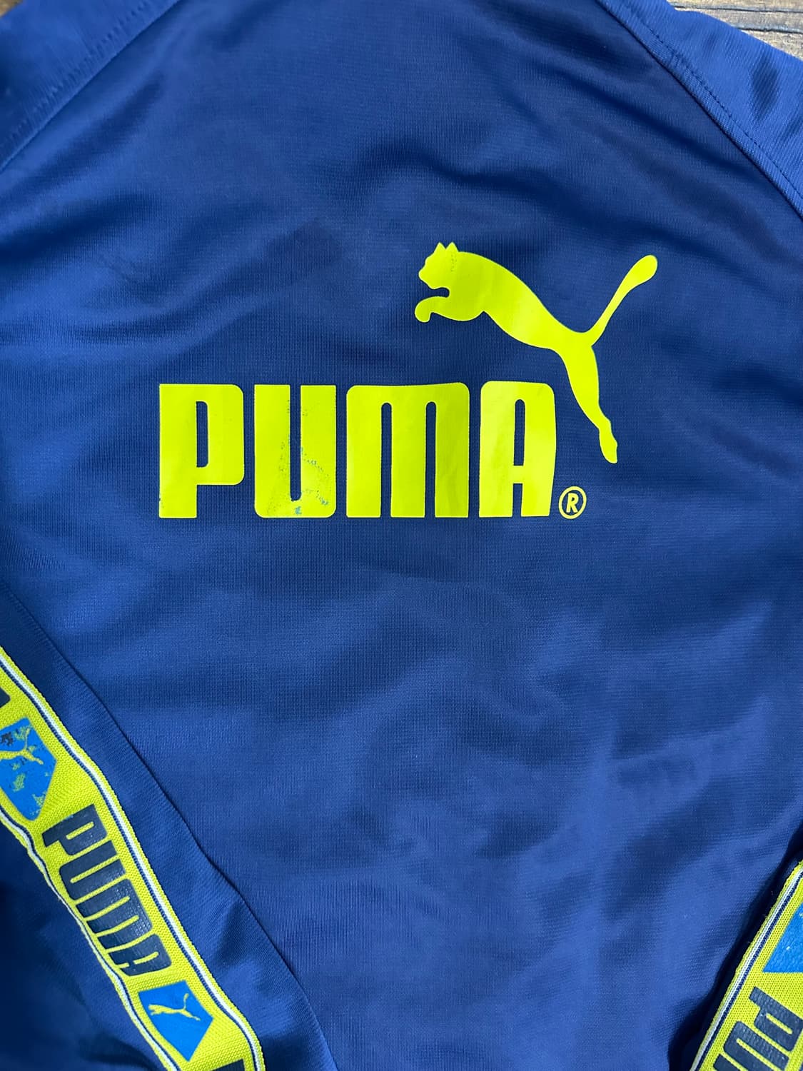 푸마 네이비 트랙 자켓 S 일본제품 올드스쿨 일본판 상품이미지7