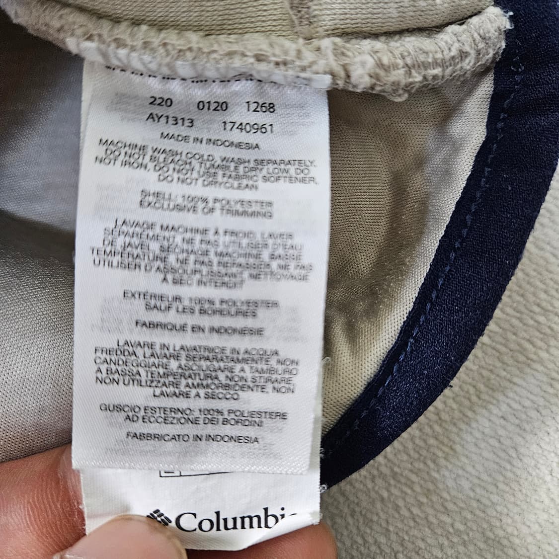 S 컬럼비아 키즈 플리스 자켓 0306Y 상품이미지4