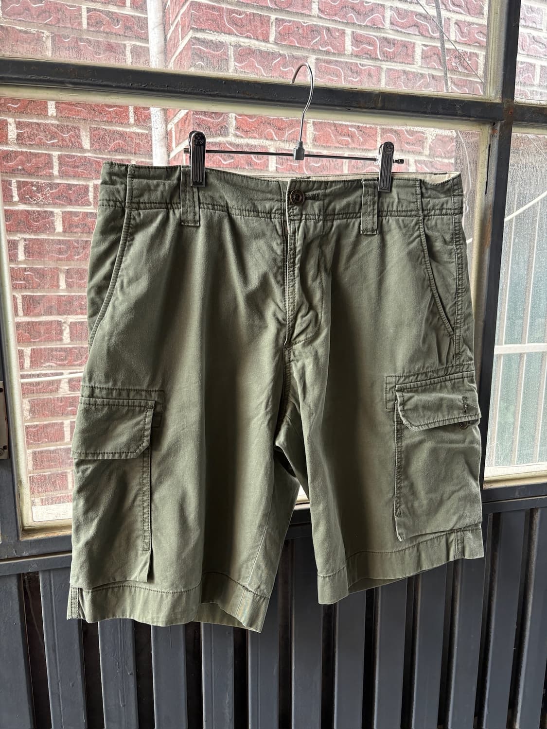 Lacoste 라코스테 빈티지 카키 카고 반바지 상품이미지3