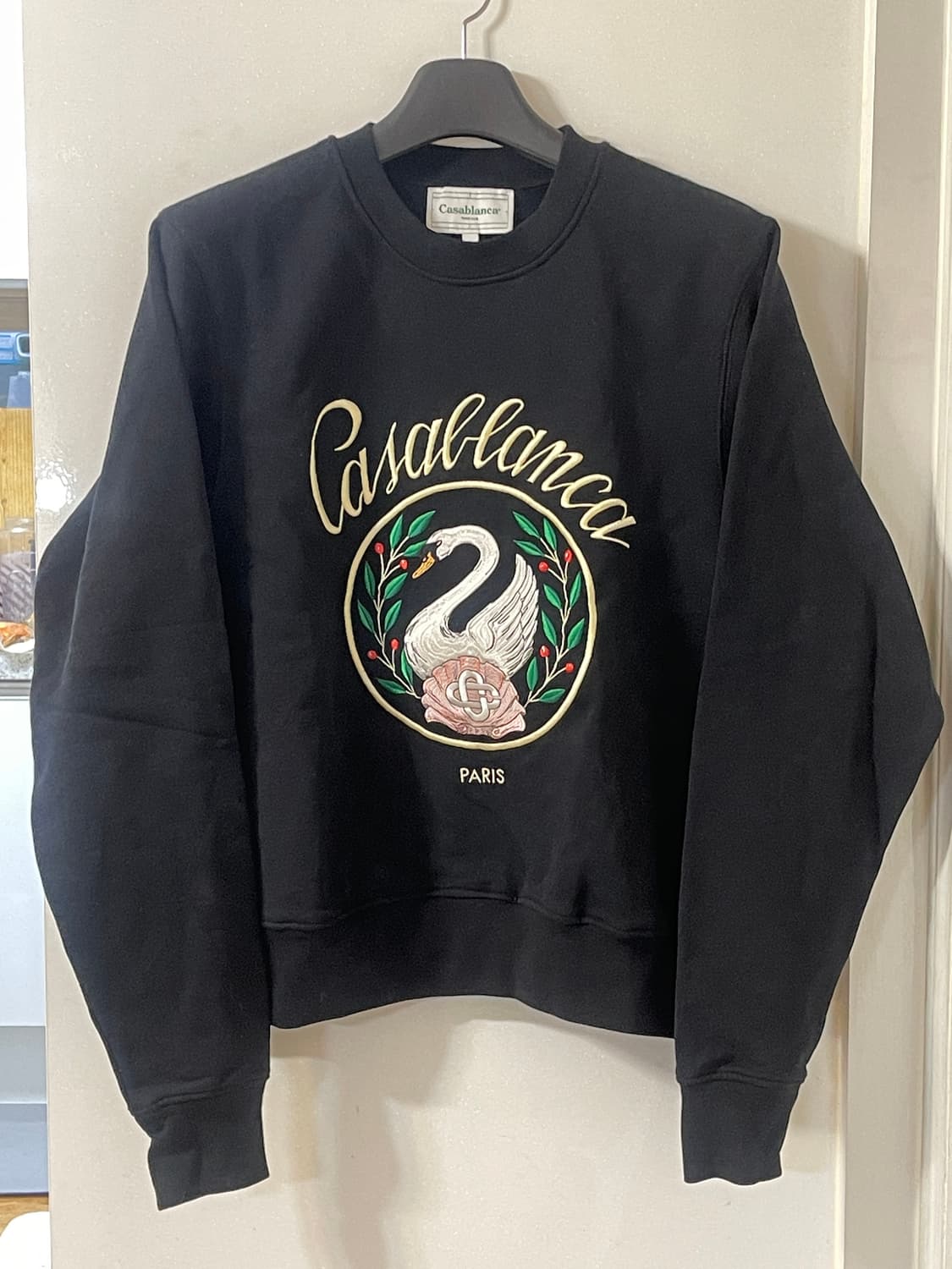 카사블랑카 백조 맨투맨(착샷) 상품이미지1