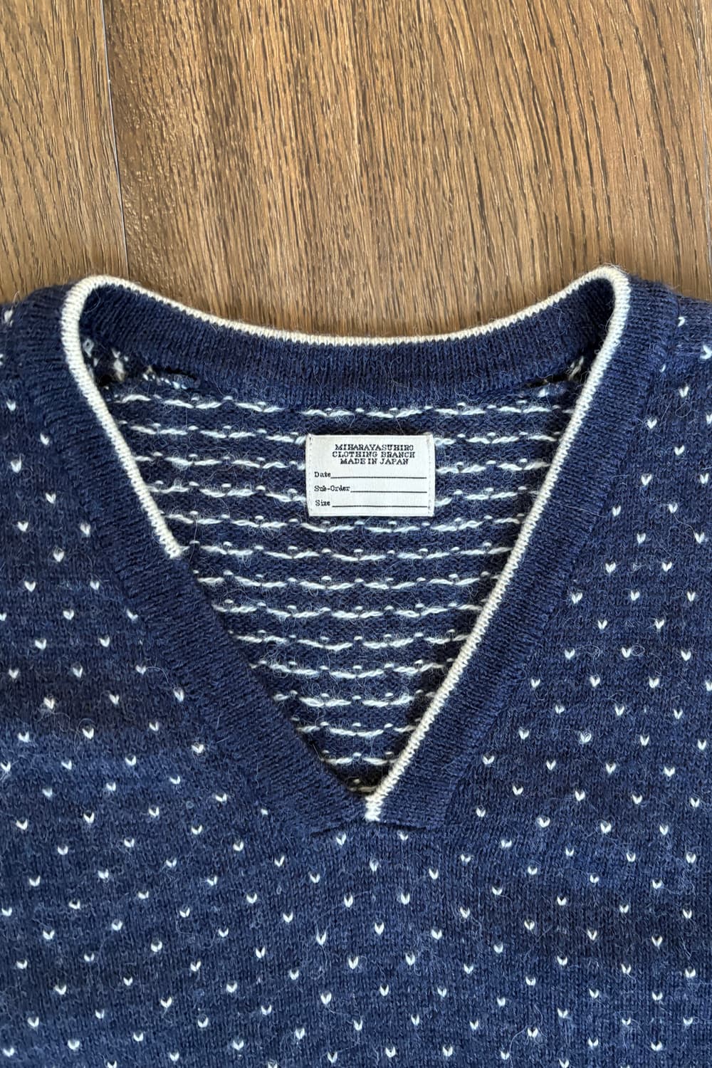 Maison Mihara Yasuhiro Fringe Knit 상품이미지6