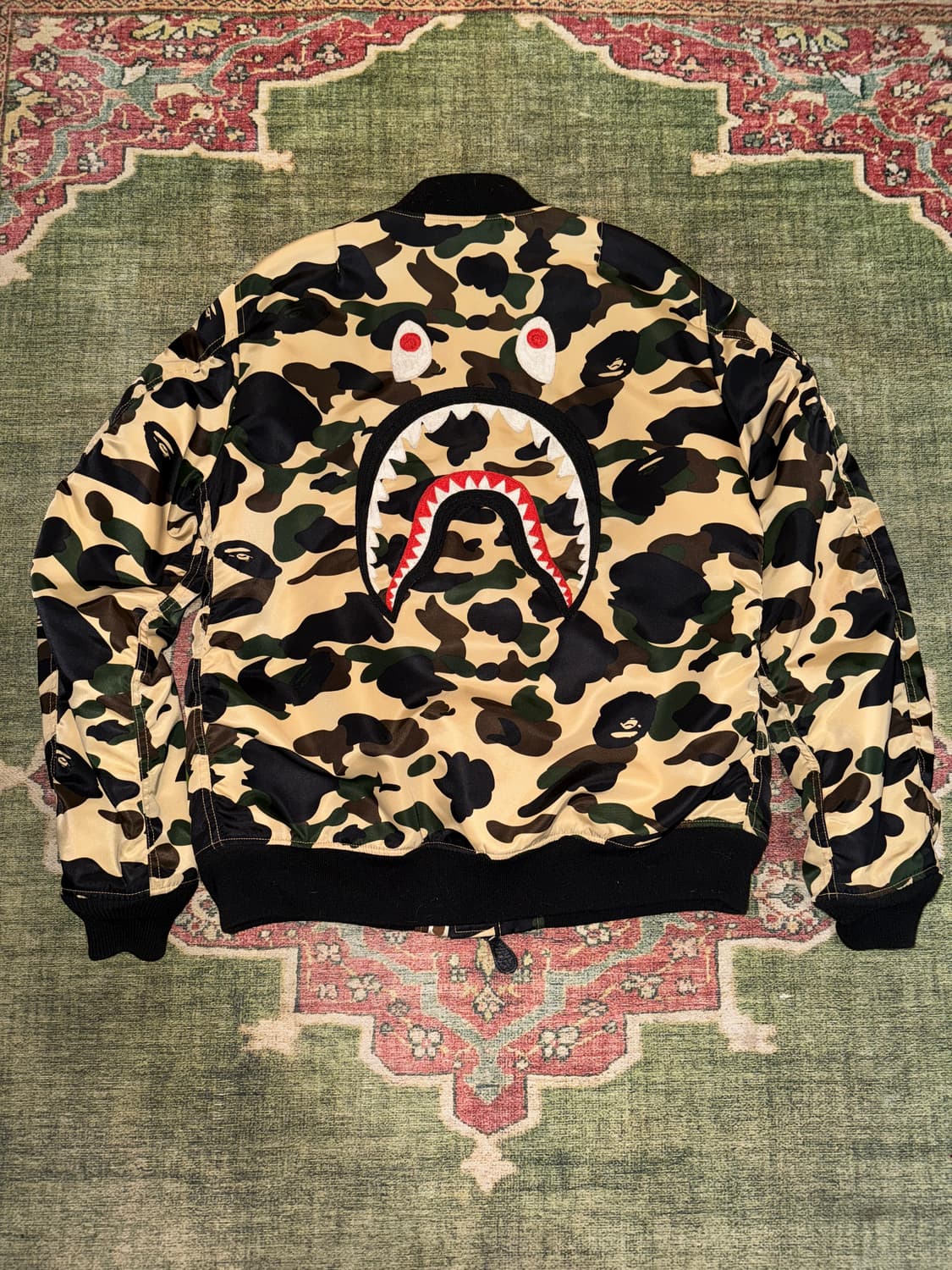 Bape 샤크 카모 ma-1  상품이미지2