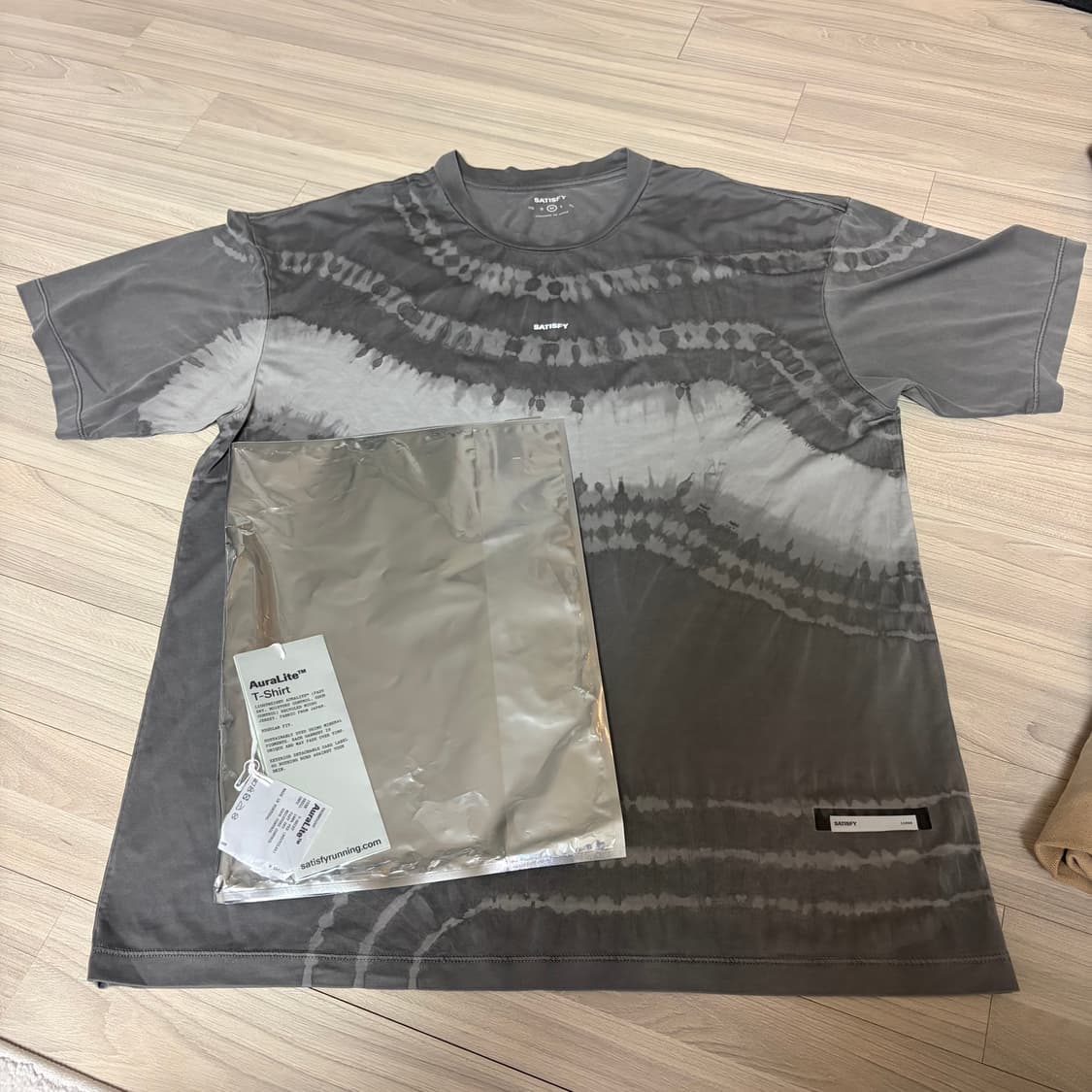 [M] 새티스파이 오라라이트 아우라라이트 타이다이 티셔츠 satisfy 상품이미지1