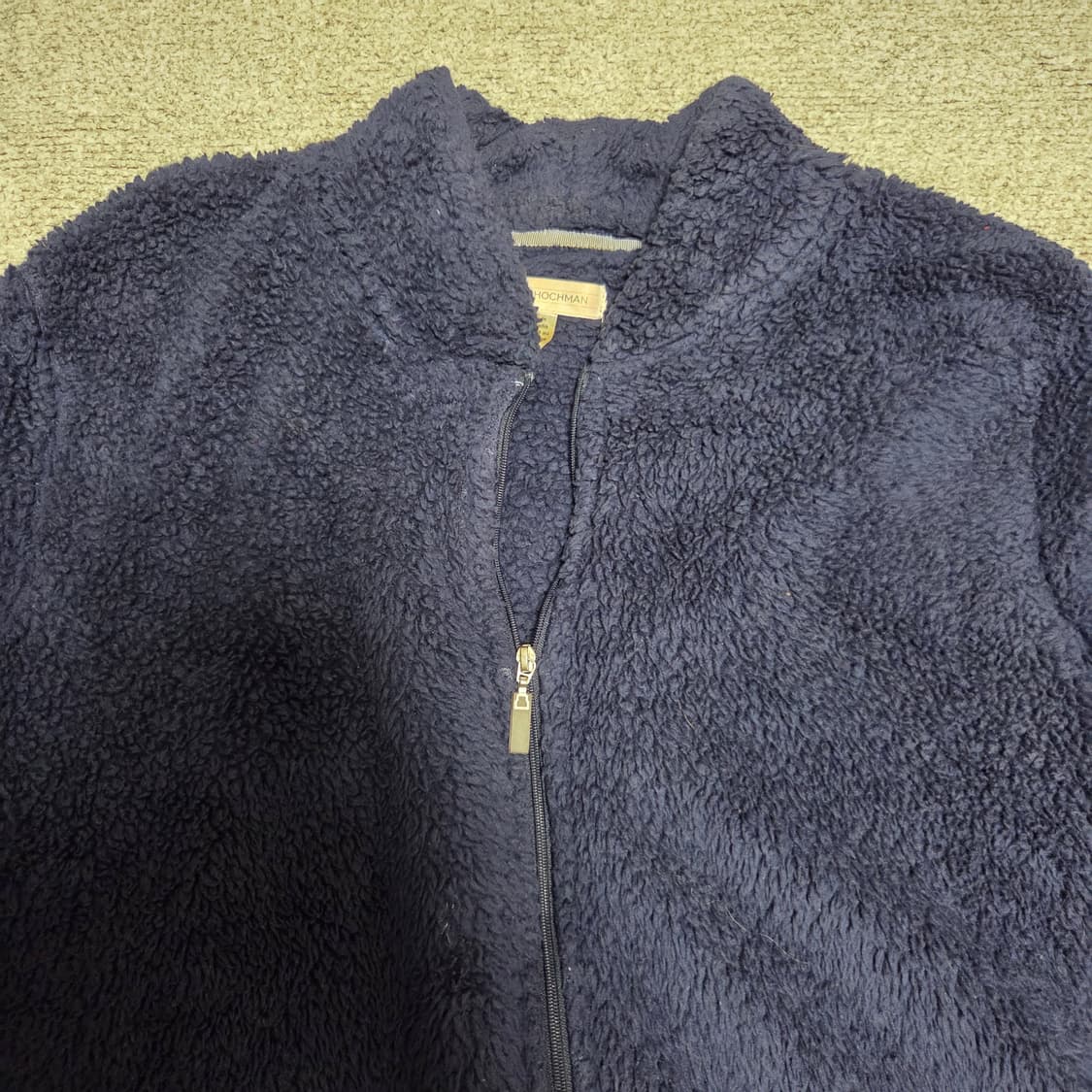 Carole Hochman 네이비 집업 후리스 L(100) 상품이미지2