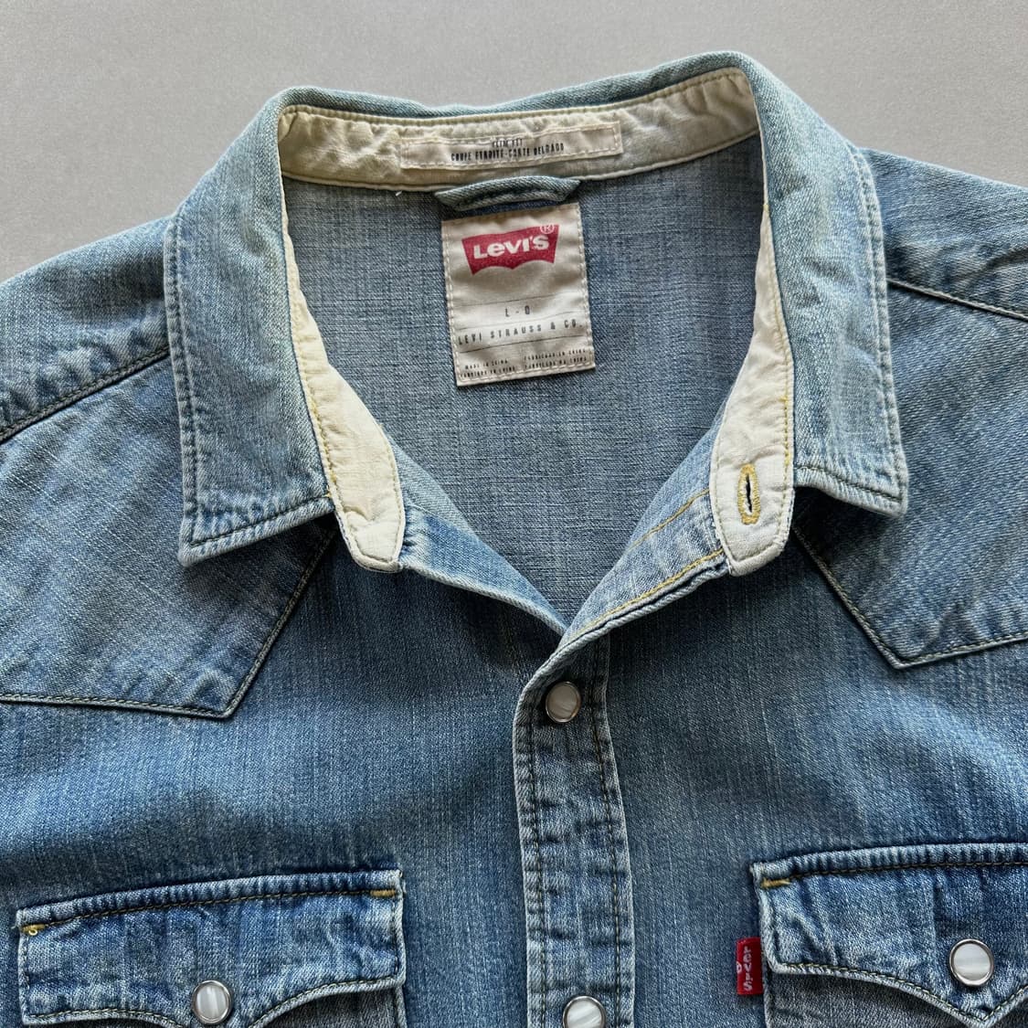 [L]리바이스 Levi's 클래식 웨스턴 데님 셔츠 상품이미지9