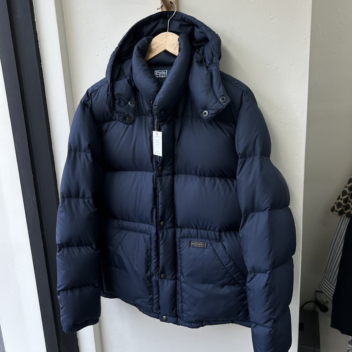15710 - 폴로 랄프로렌 네이비 다운 패딩 상품이미지2