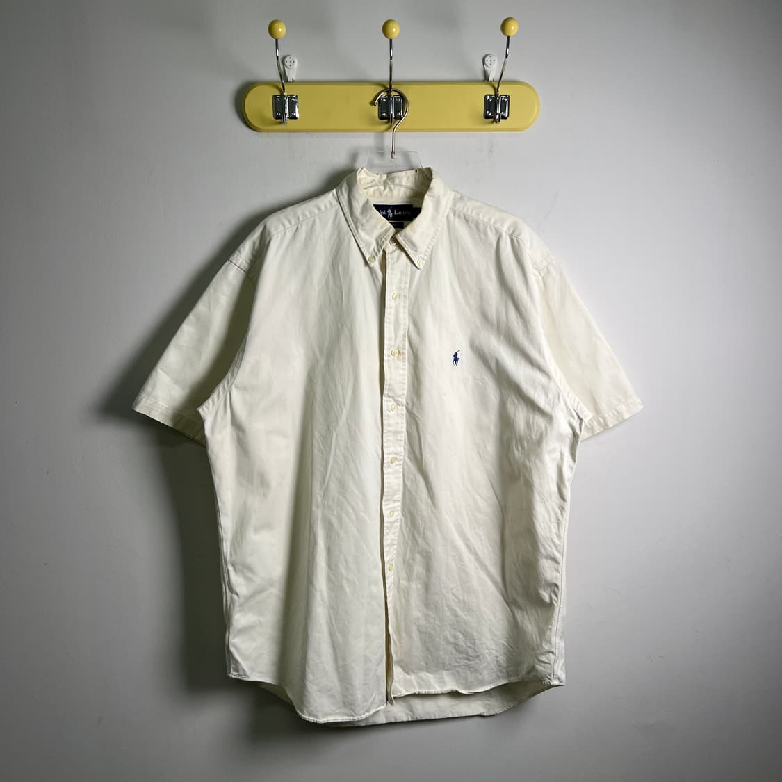 90's 폴로 랄프로렌 블레이크 오버핏 반팔 셔츠 L 상품이미지2