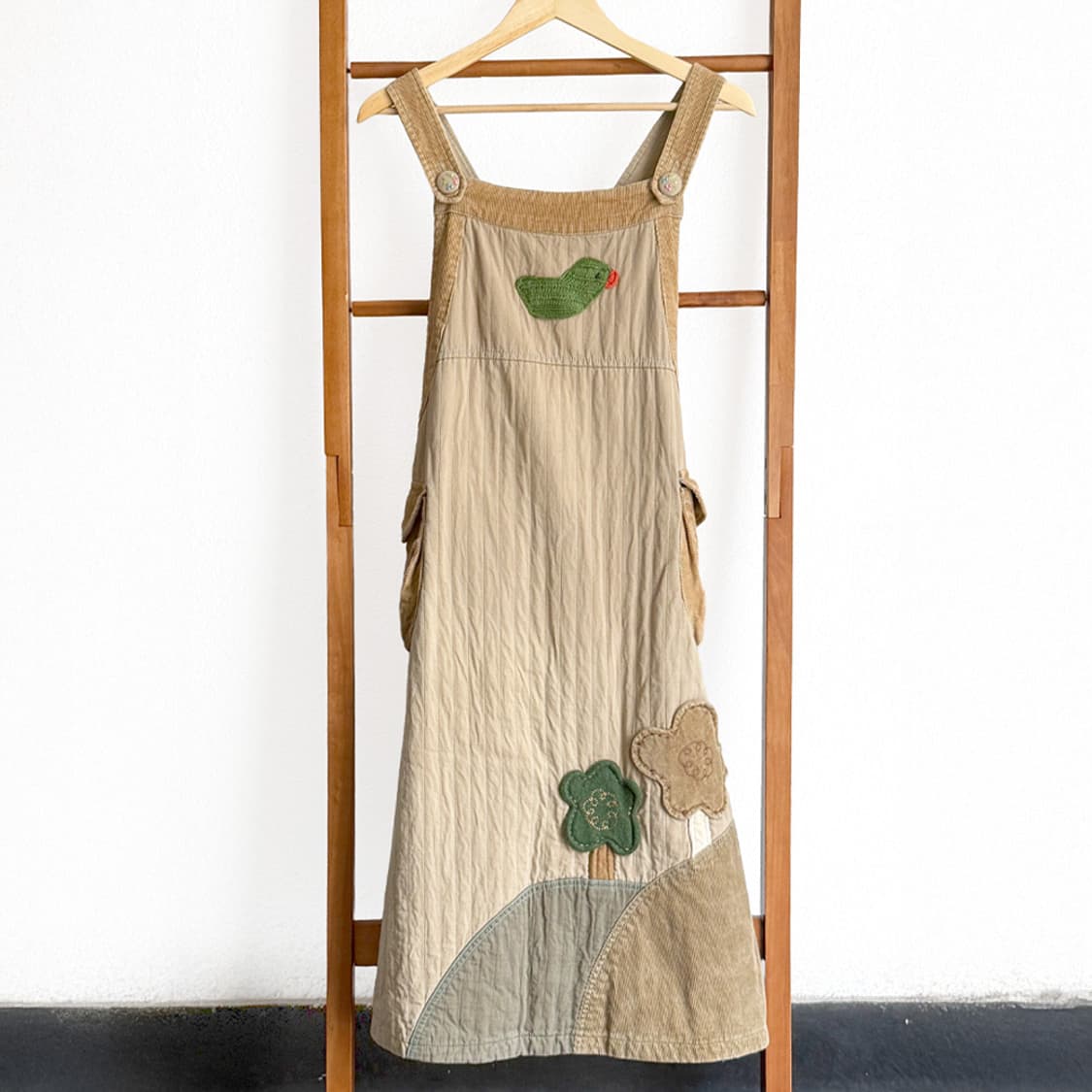 숲속 친구들 멜빵 원피스 상품이미지2