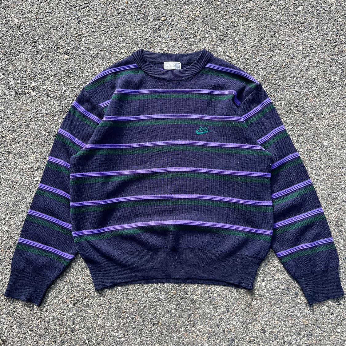 1990‘s Nike 삼나스포츠 스트라이프 니트 상품이미지1