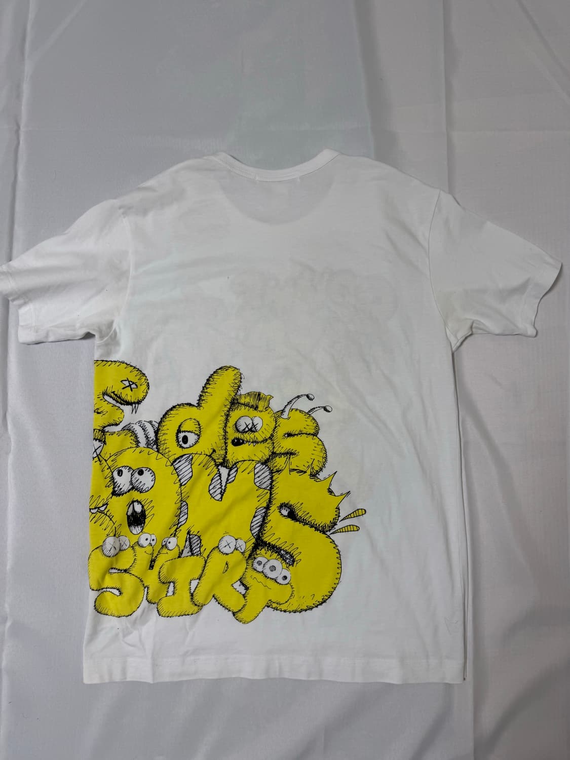 꼼데가르송 셔츠 X 카우스 콜라보 티셔츠 상품이미지2