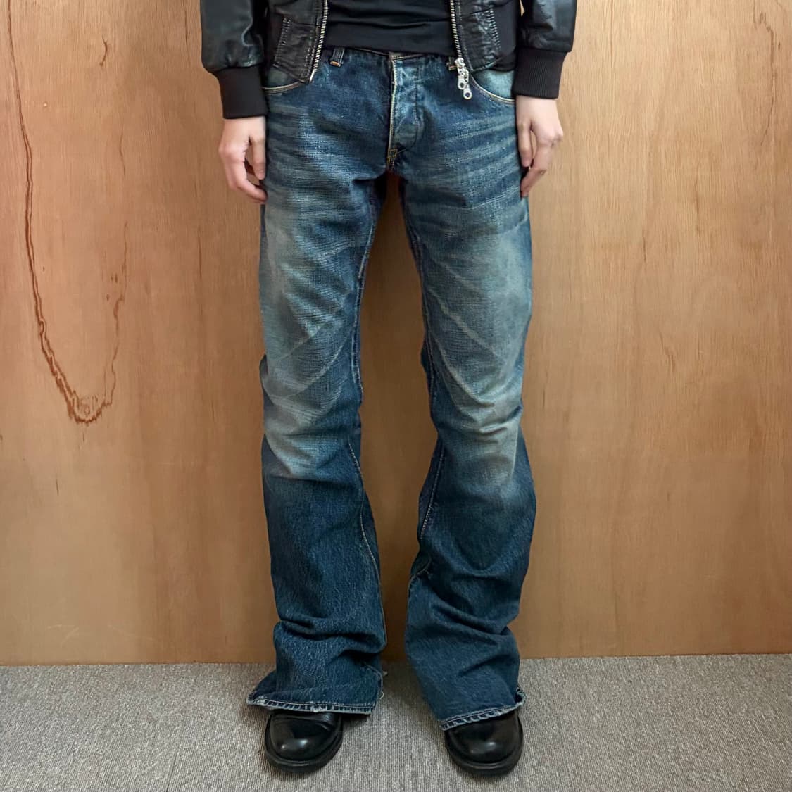 wjk 바나나 데님 팬츠 상품이미지1