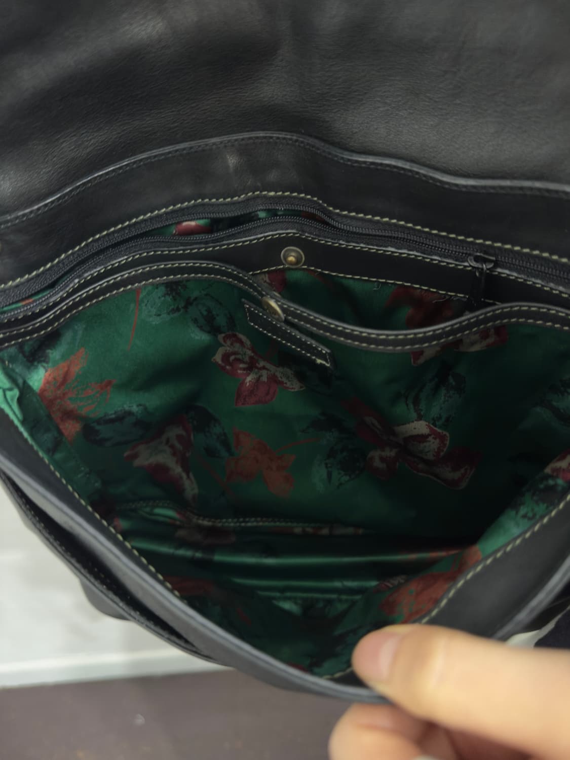 d ora in poi etnic real leather crossbag 상품이미지4