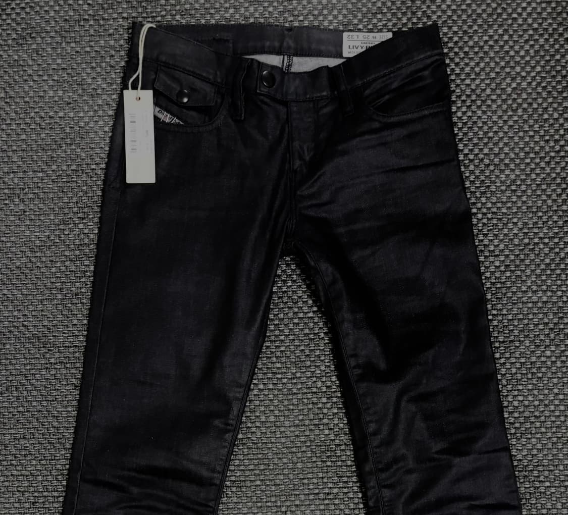 Diesel wax coated black denim 상품이미지1