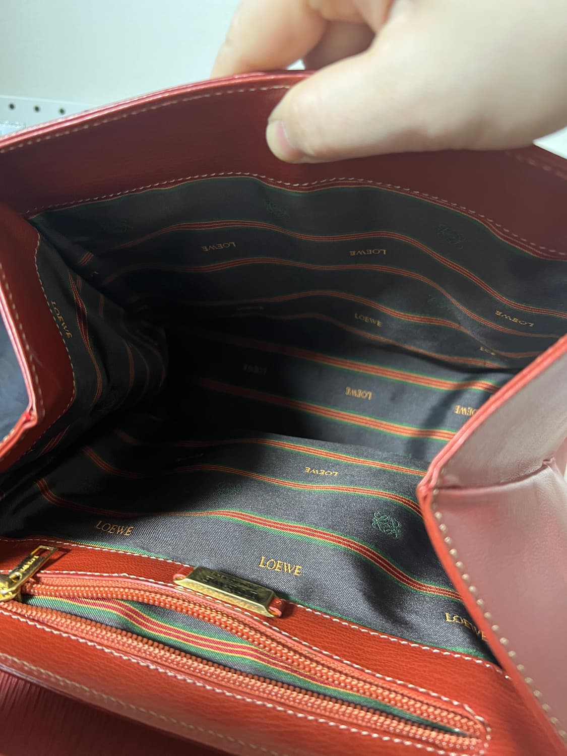 로에베(LOEWE) 빈티지 베라스(Velas) 핸드백 상품이미지9