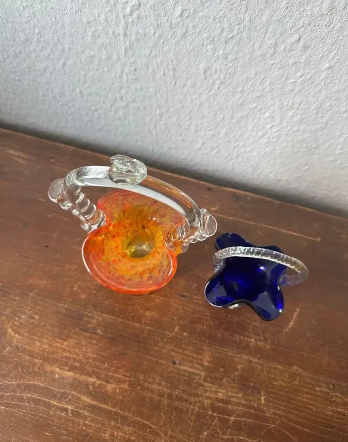 이탈리아)빈티지 글라스 바스켓 상품이미지2