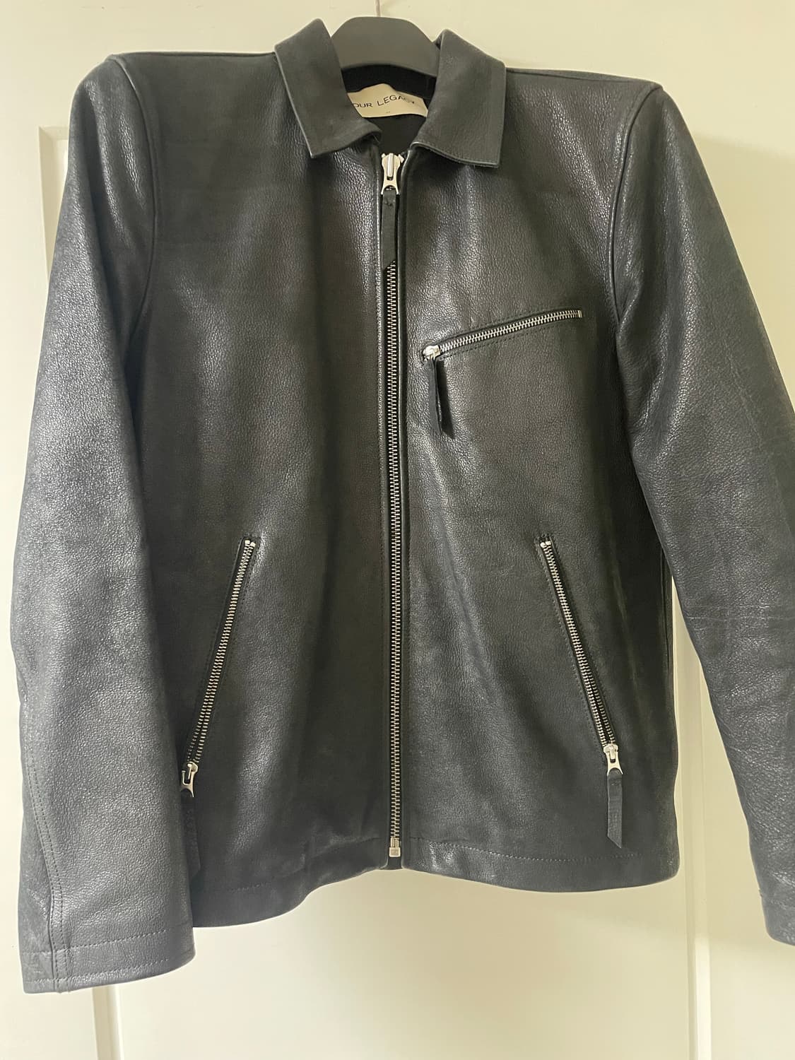 아워레가시 레더 자켓 상품이미지1