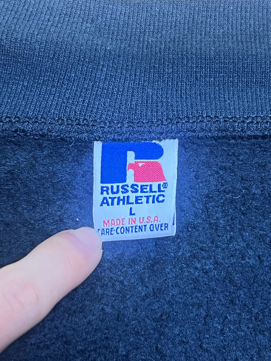 90s 러셀 스웻집업 상품이미지2