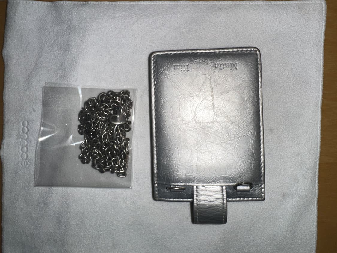 마뗑킴 아코디언 지갑 실버 상품이미지2