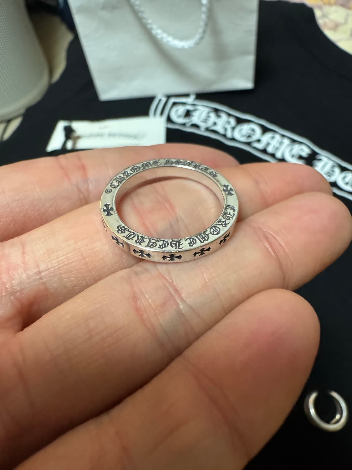 크롬하츠 스페이서 퍽유링 3mm 파리에디션 상품이미지2