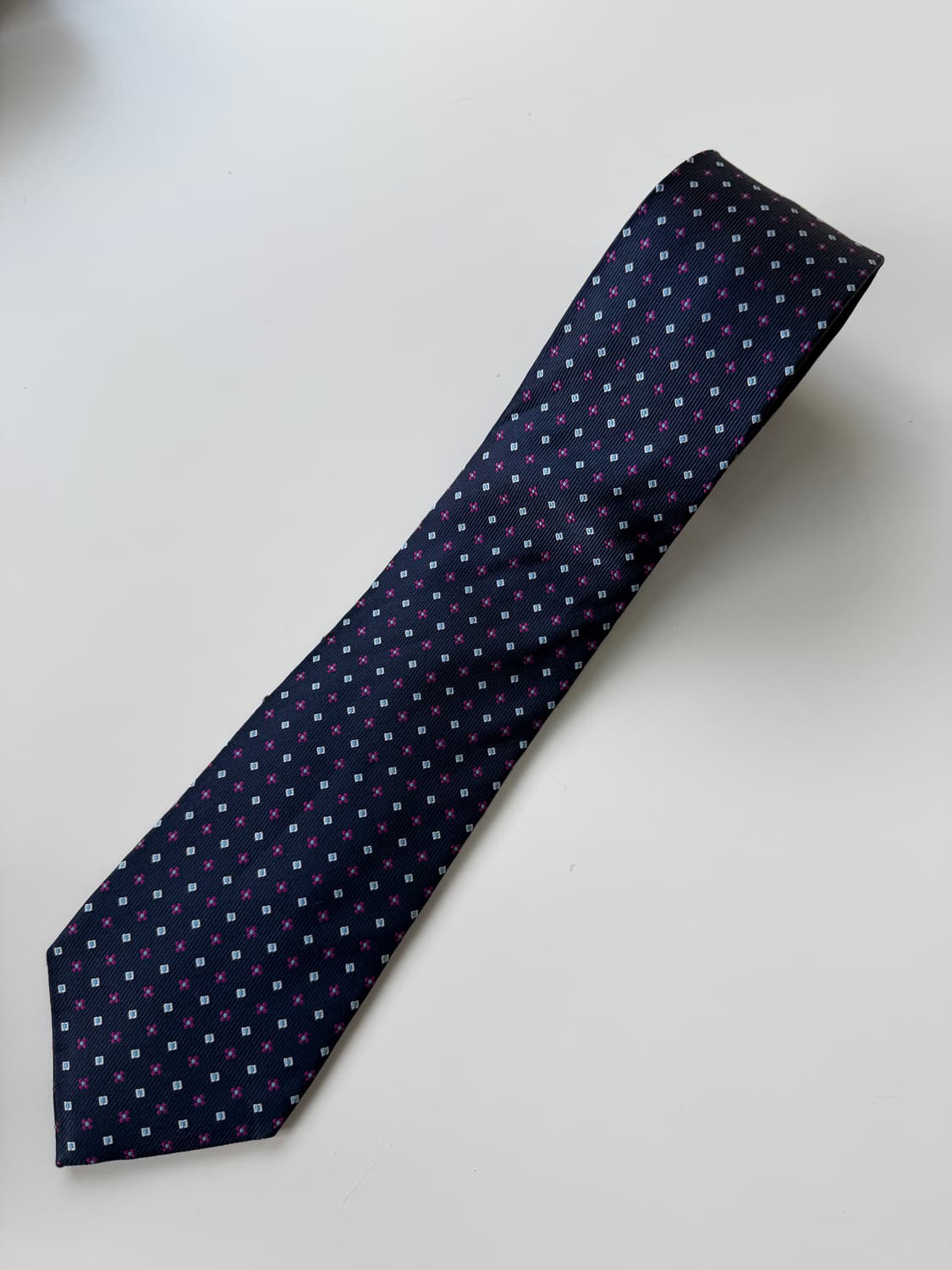 빈티지 실크 넥타이 8.5cm 상품이미지1