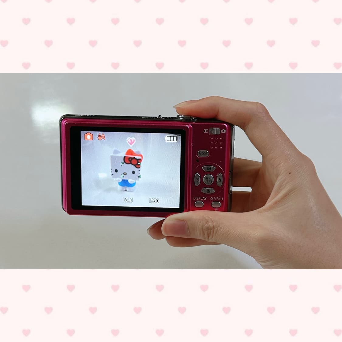 [작례O] 파나소닉 DMC-FS7 핑크 빈티지 디지털 카메라 디카 상품이미지6