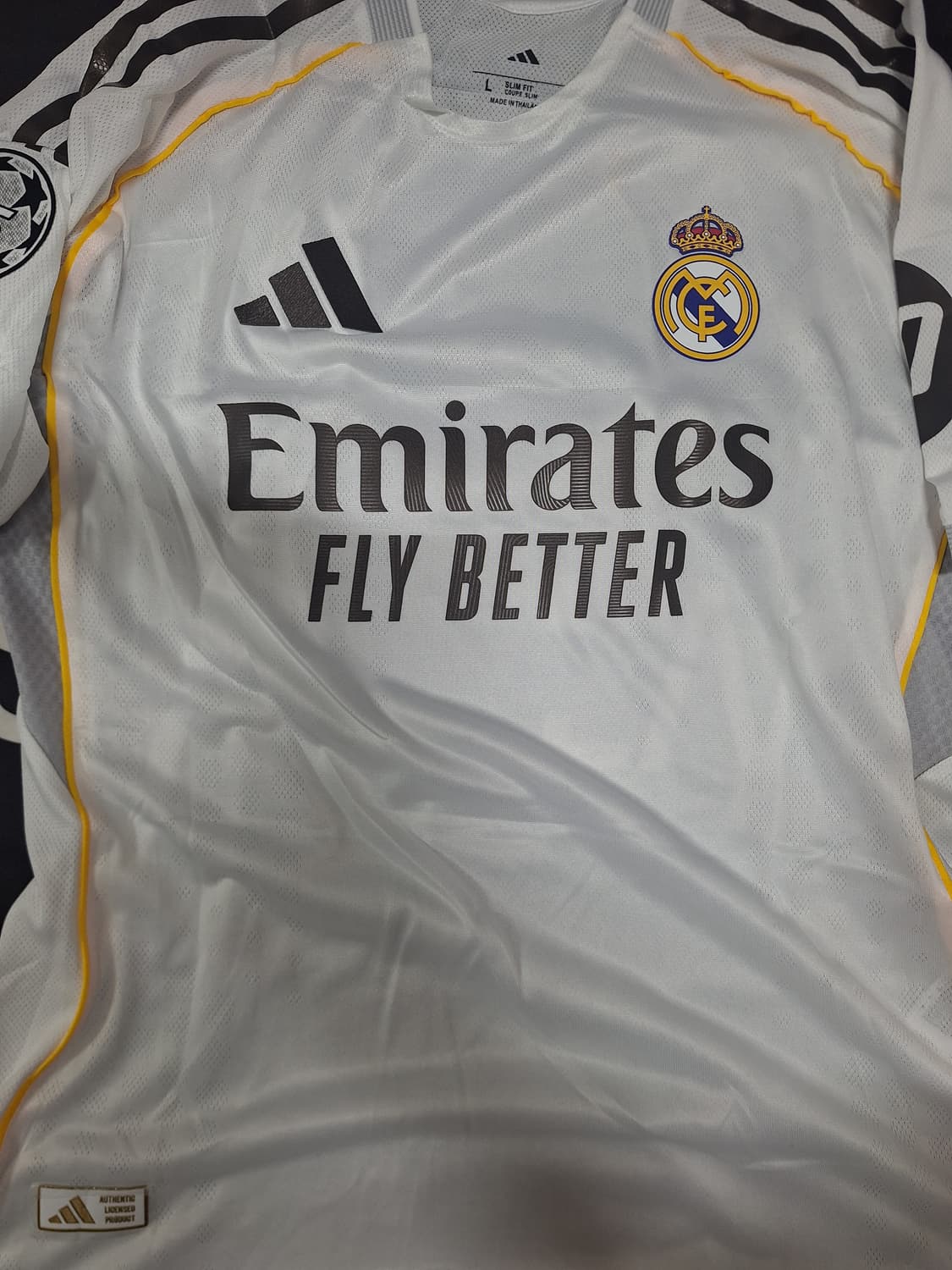 엔드릭 2526 레알마드리드 축구유니품 반팔 블록코어 oem 상품이미지2