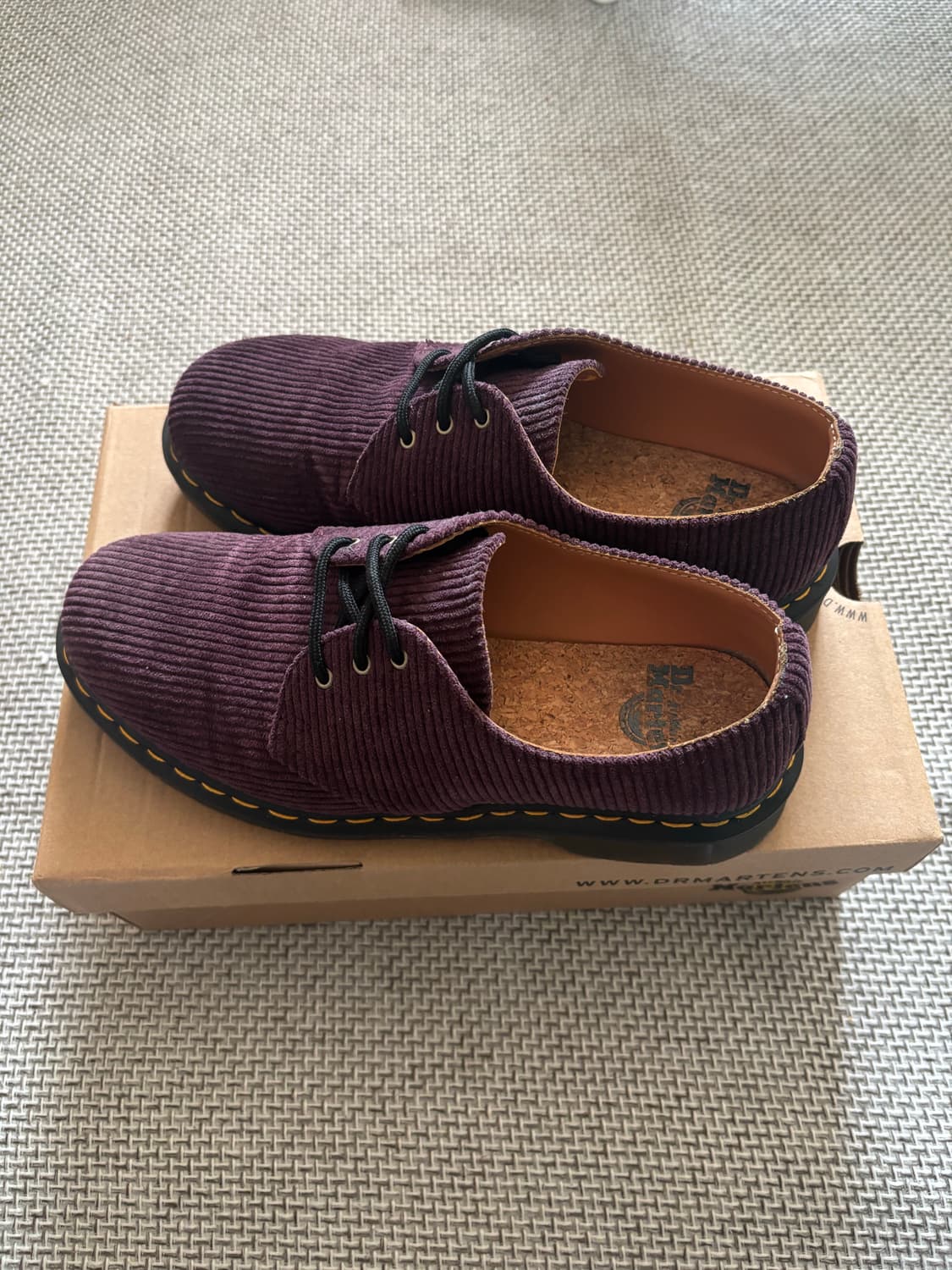 닥터마틴 코듀로이 퍼플 260 상품이미지1