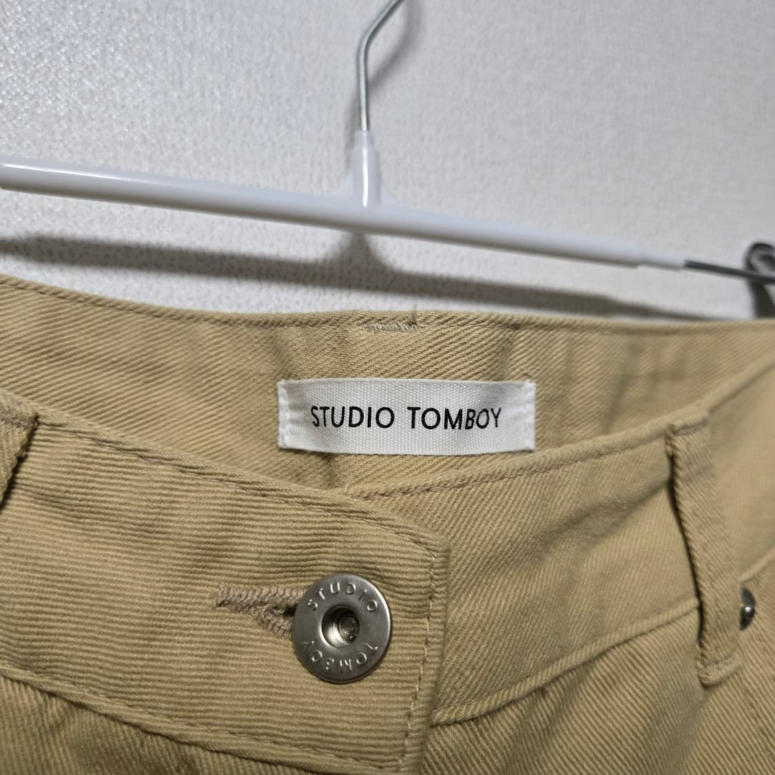 스튜디오톰보이 2021 코튼 팬츠 / 여성 바지/ 여성 팬츠  상품이미지2