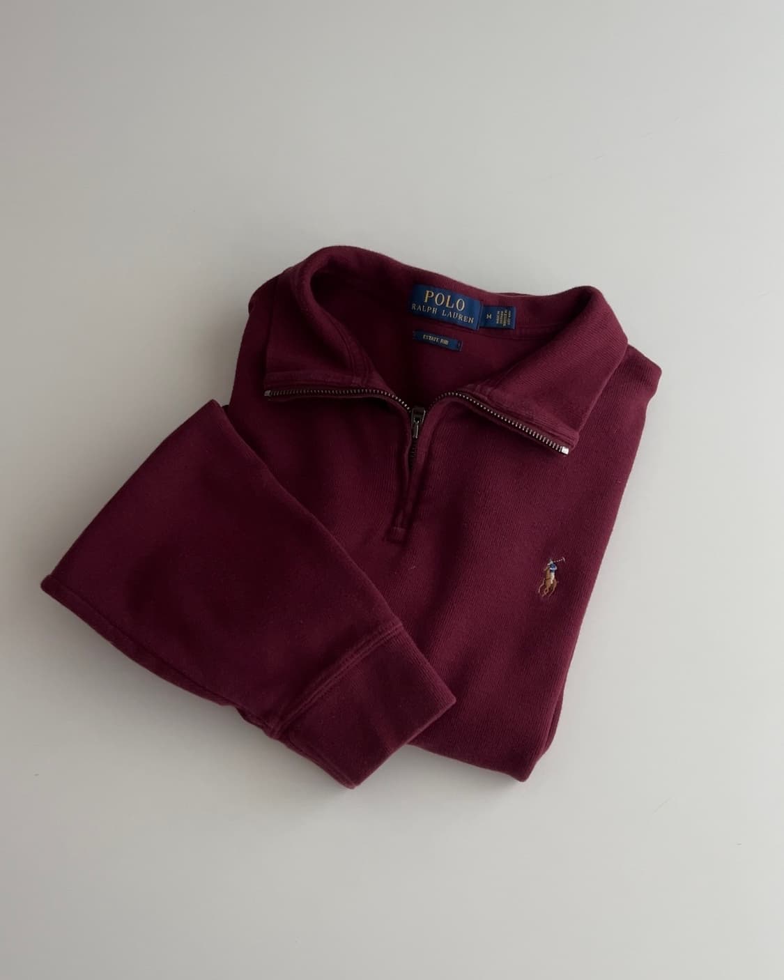폴로 랄프로렌 쿼터 집업 M 상품이미지3